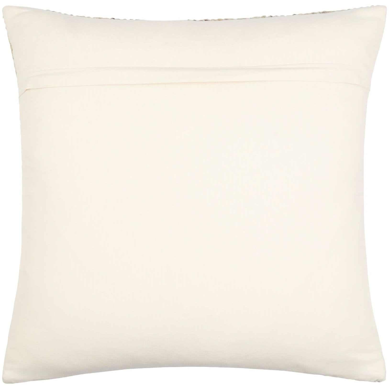 Keiichi Deccan Traps Woven Wave Cushion in Light Beige - 51 x 51 cm   Nicholas John Interiors