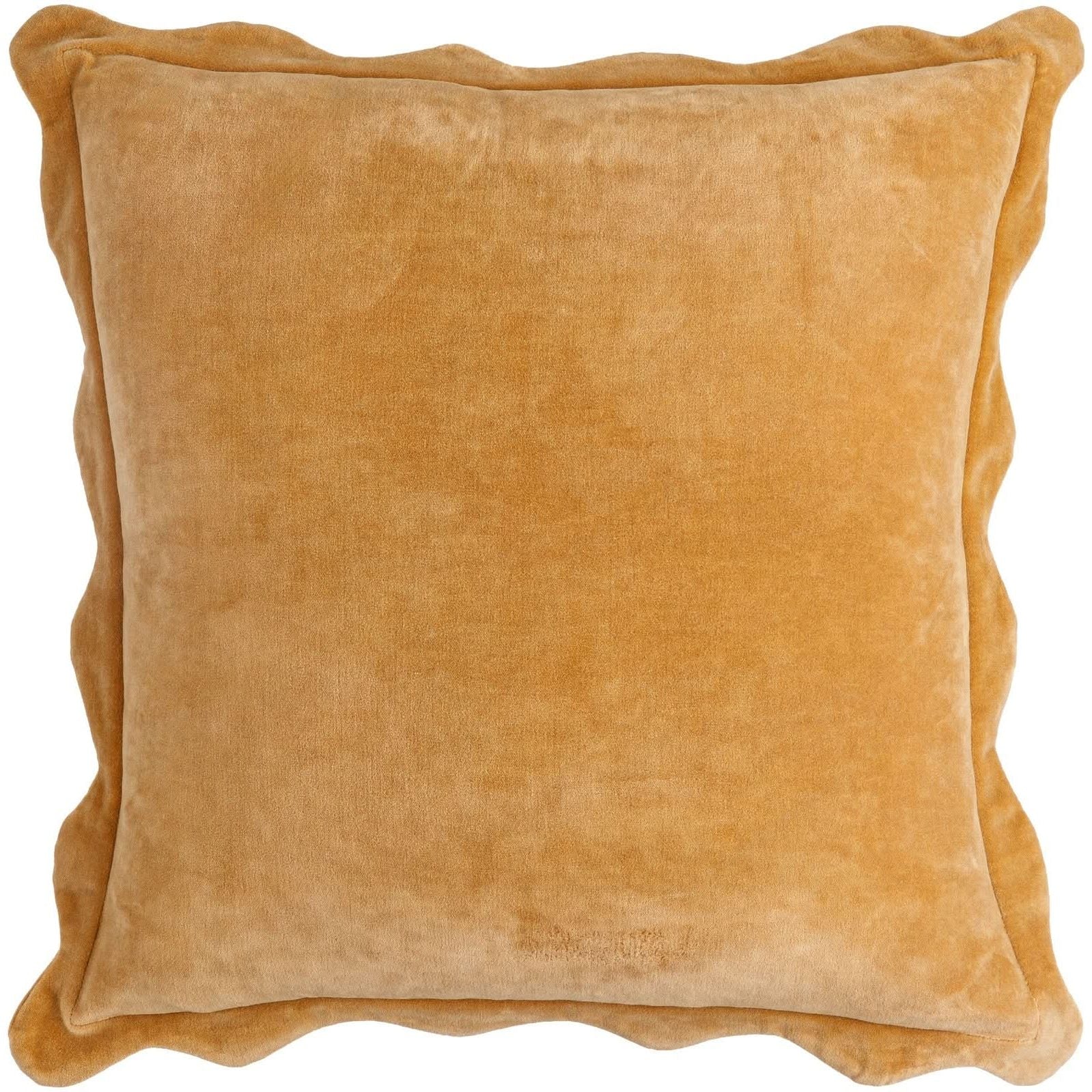 Keiichi Effervescent Woven Cushion in Mustard - 51 x 51 cm   Nicholas John Interiors