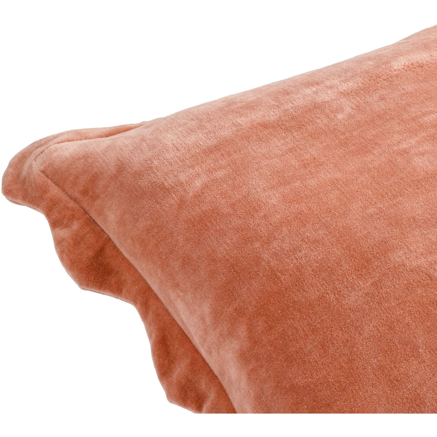 Keiichi Effervescent Woven Cushion in Dusky Coral - 51 x 51 cm   Nicholas John Interiors