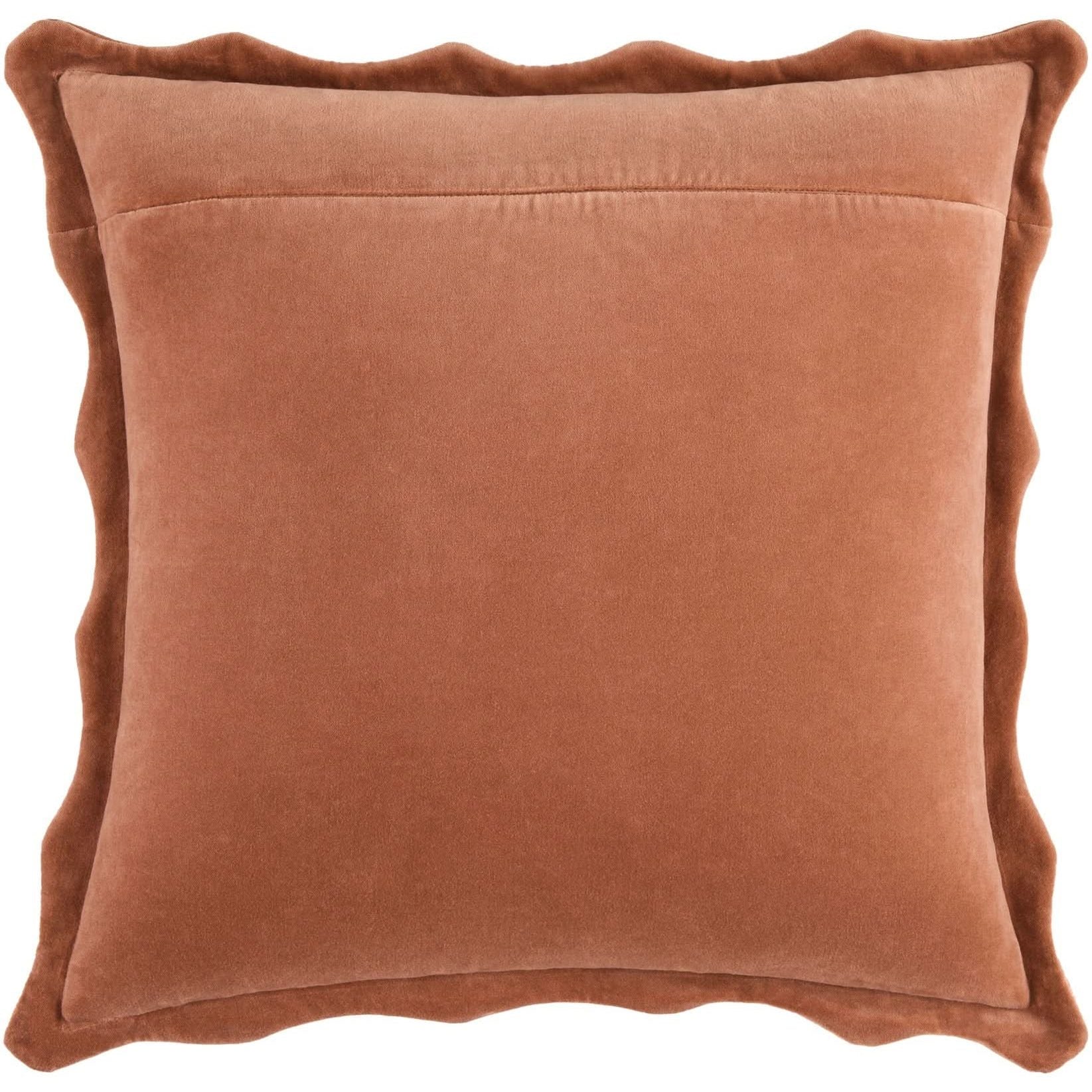 Keiichi Effervescent Woven Cushion in Dusky Coral - 51 x 51 cm   Nicholas John Interiors
