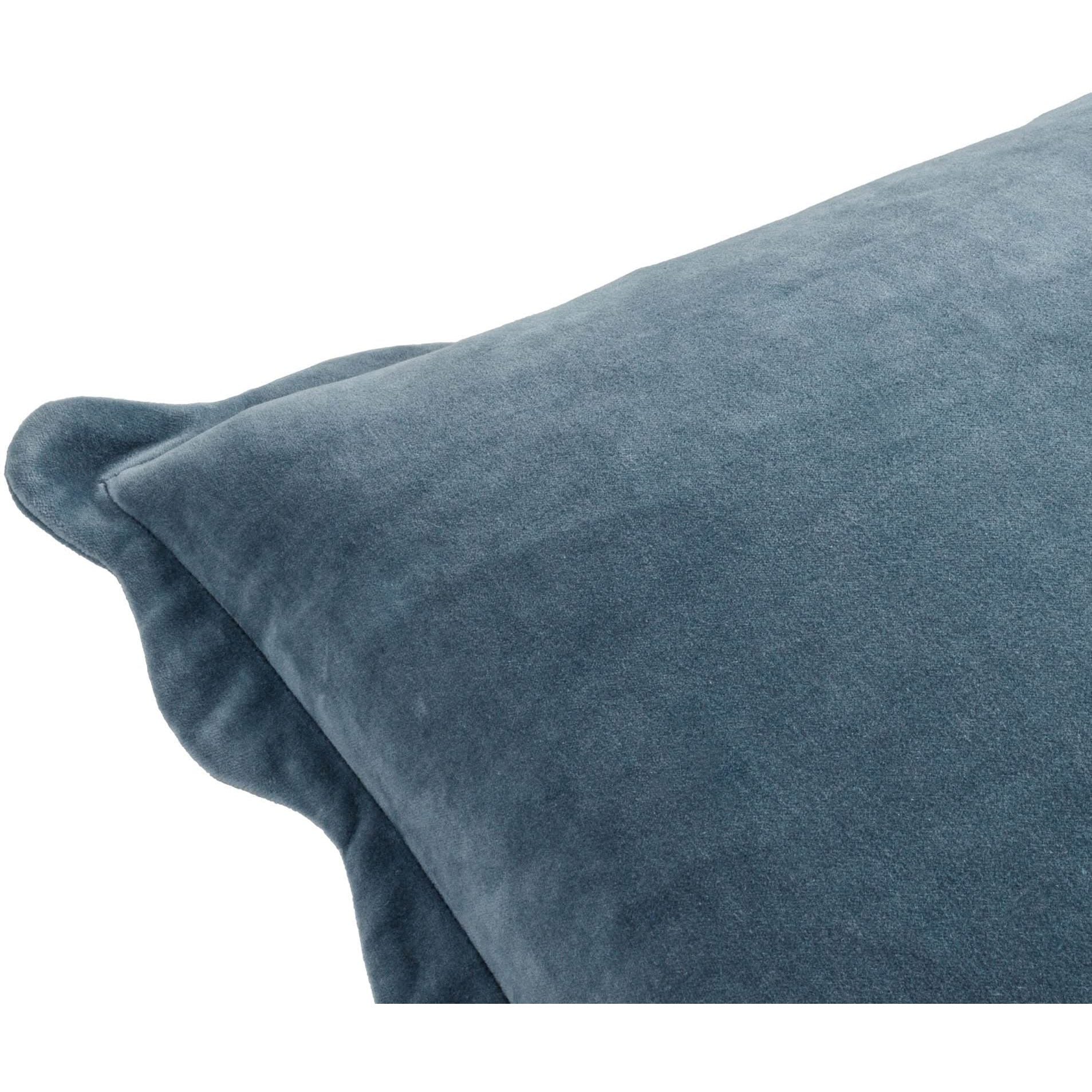 Keiichi Effervescent Woven Cushion in Dusky Indigo - 51 x 51 cm   Nicholas John Interiors