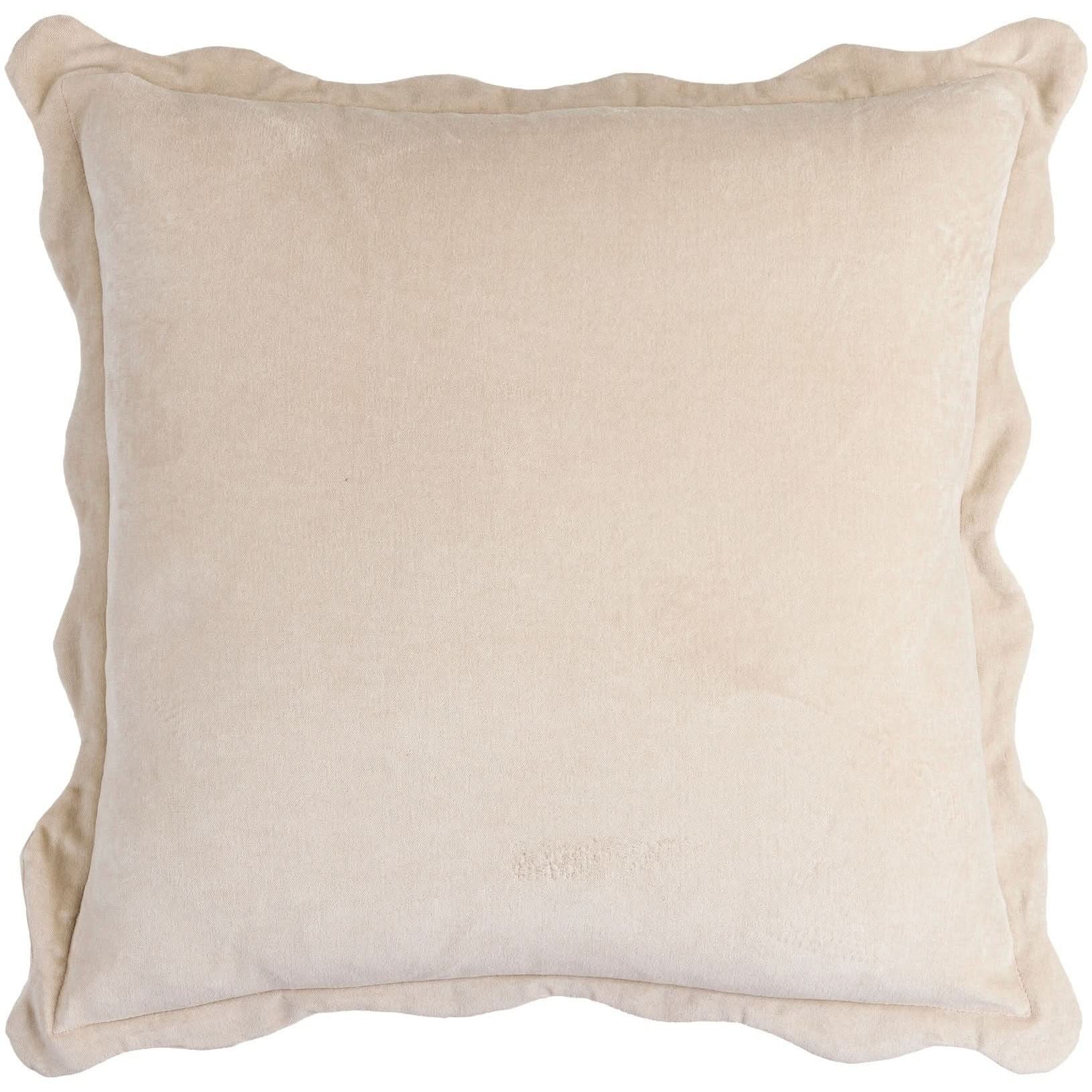 Keiichi Effervescent Woven Cushion in Oatmeal - 51 x 51 cm   Nicholas John Interiors