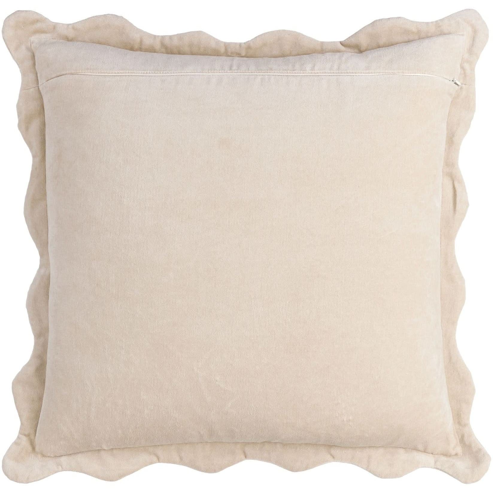 Keiichi Effervescent Woven Cushion in Oatmeal - 51 x 51 cm   Nicholas John Interiors