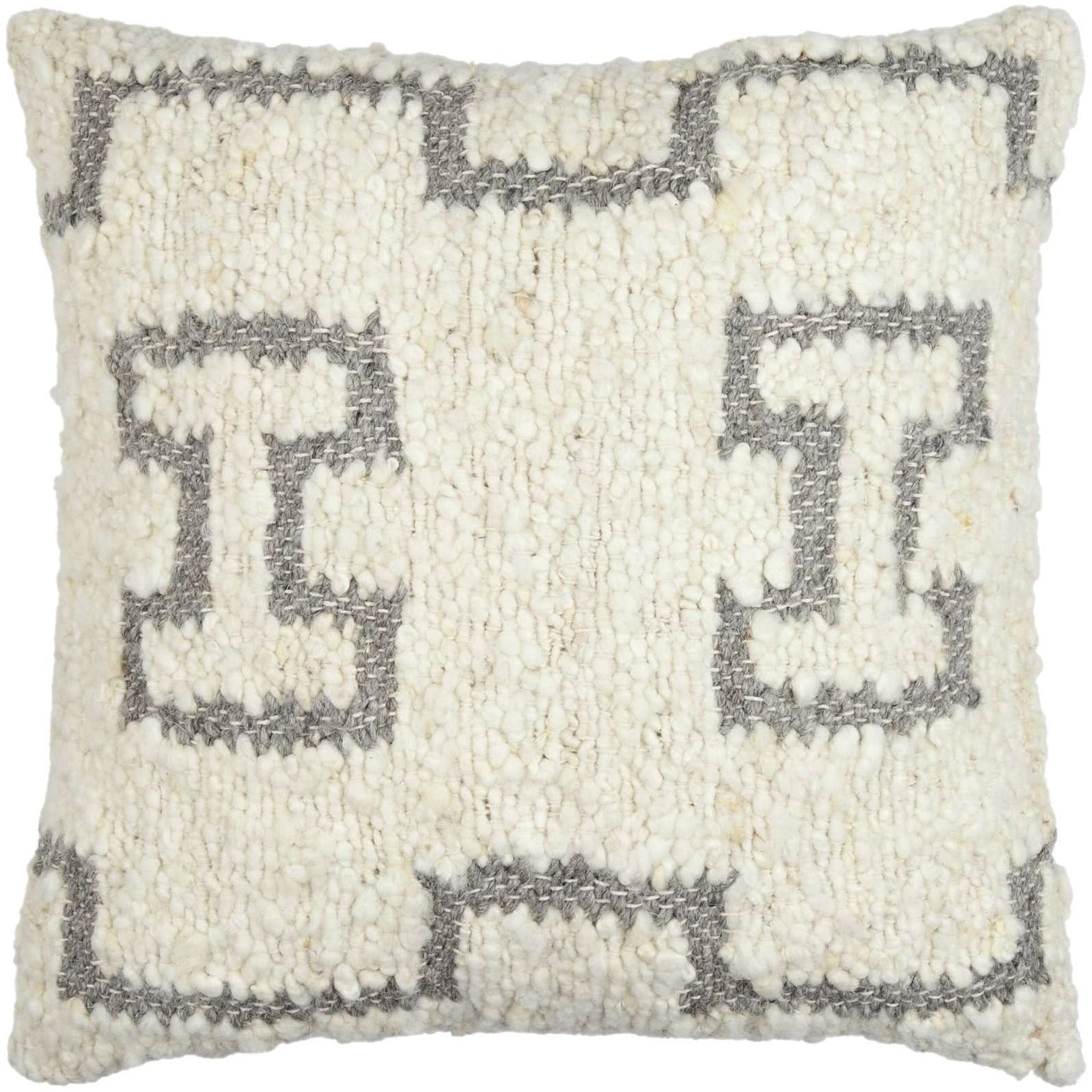 Keiichi Figuration Woven Cushion - 51 x 51 cm   Nicholas John Interiors
