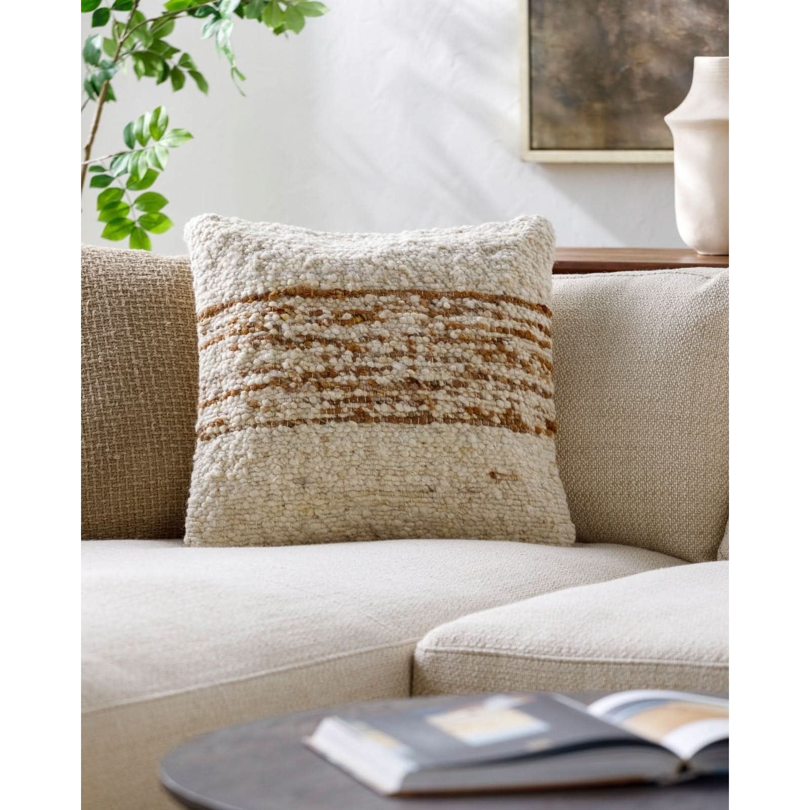 Keiichi Jupiter Woven Cushion - 51 x 51 cm   Nicholas John Interiors