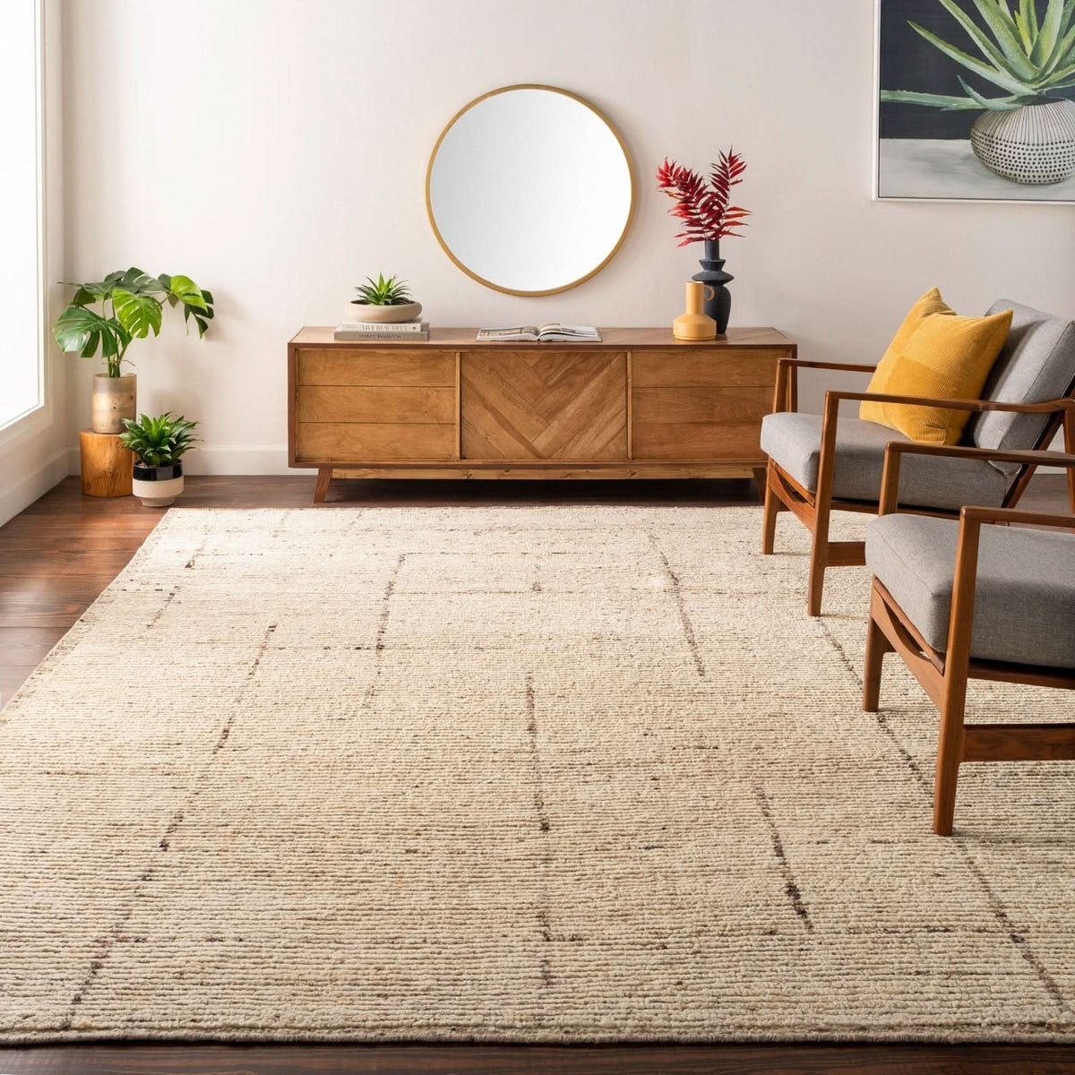 Keiichi Khyber Hand Knotted Rug - 274 x 183 cm   Nicholas John Interiors