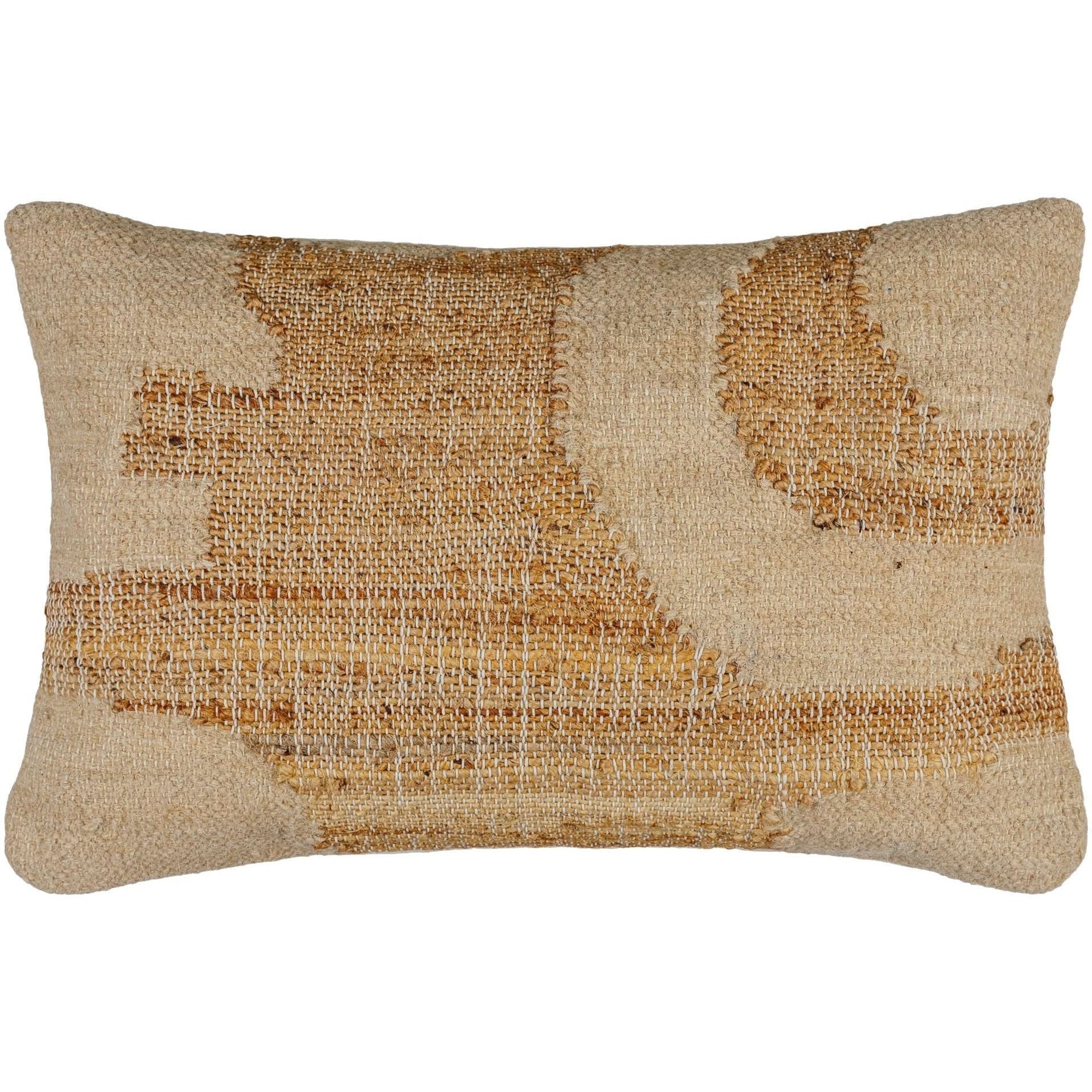 Keiichi Luke Woven Cushion - 56 x 36 cm   Nicholas John Interiors