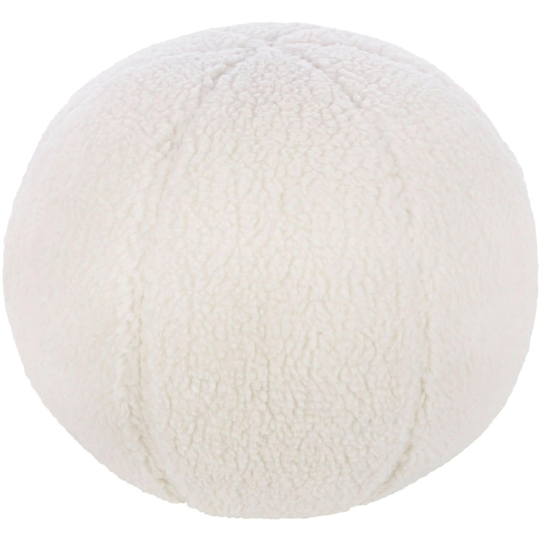 Keiichi Bola Fleece Cushion - 30 x 30 cm   Nicholas John Interiors