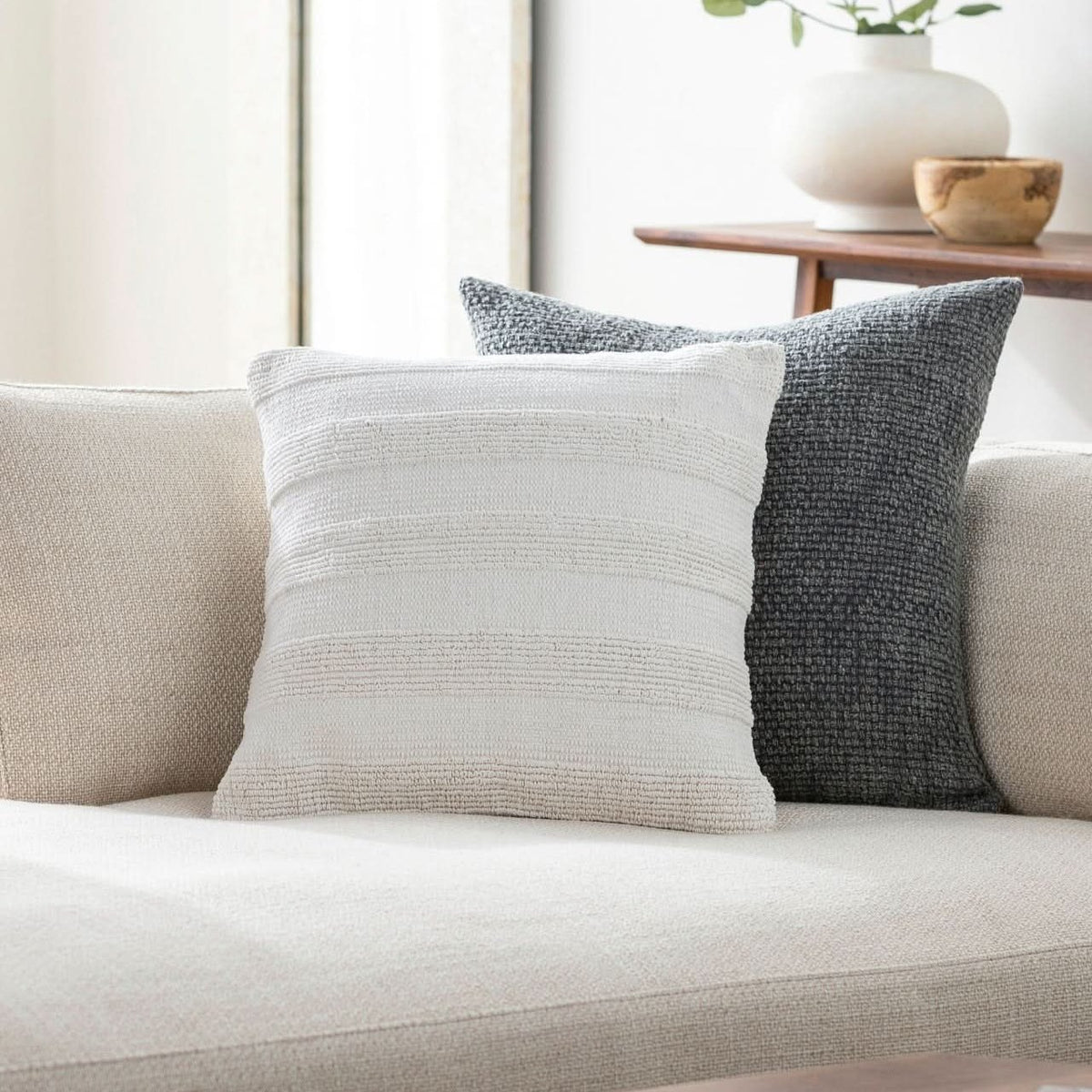 Keiichi Nahara Hand Woven Cushion - 51 x 51 cm   Nicholas John Interiors