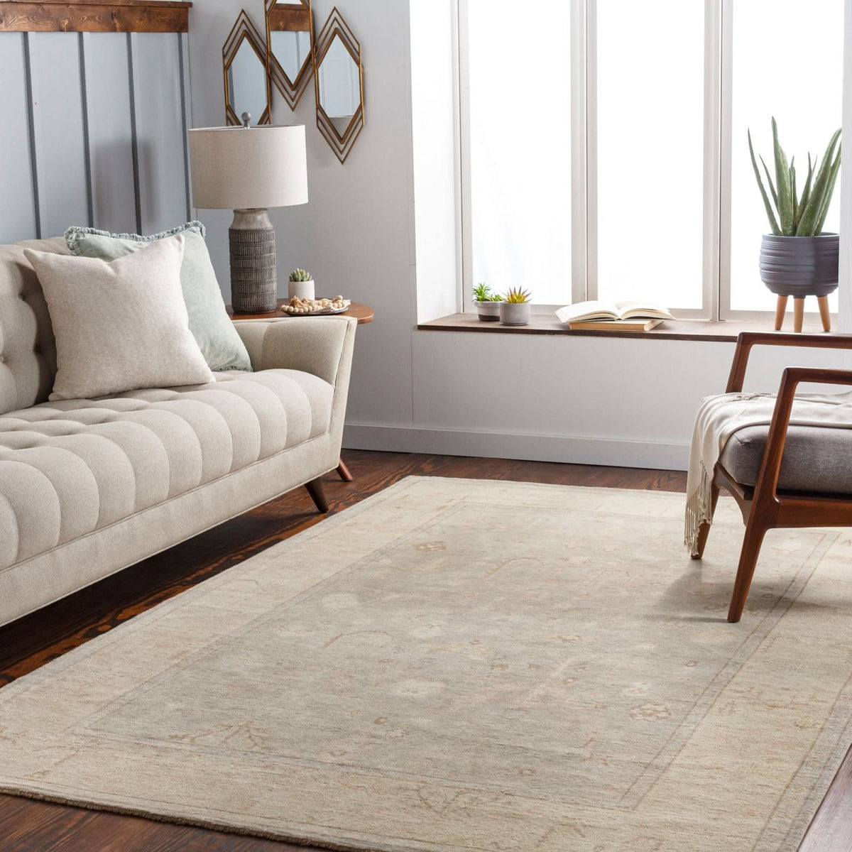 Keiichi Normandy Hand Knotted Rug - 305 x 244 cm   Nicholas John Interiors