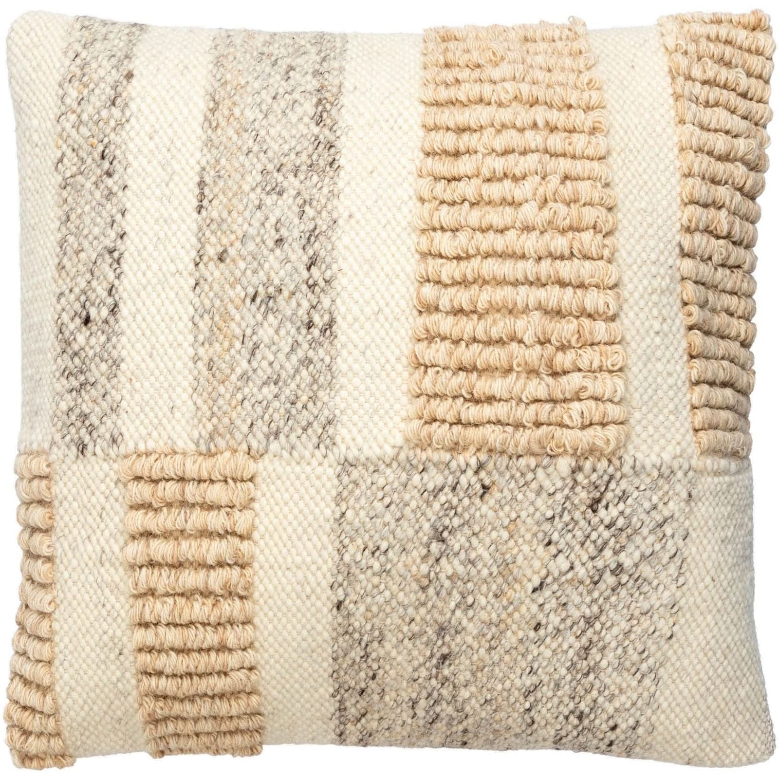 Keiichi Sand Dunes Woven Cushion 51 x 51 cm   Nicholas John Interiors