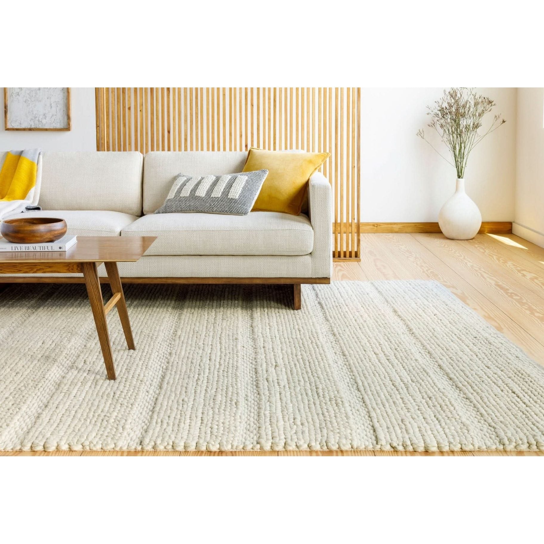 Keiichi Tahoe Hand Woven Rug - 244 x 152 cm   Nicholas John Interiors