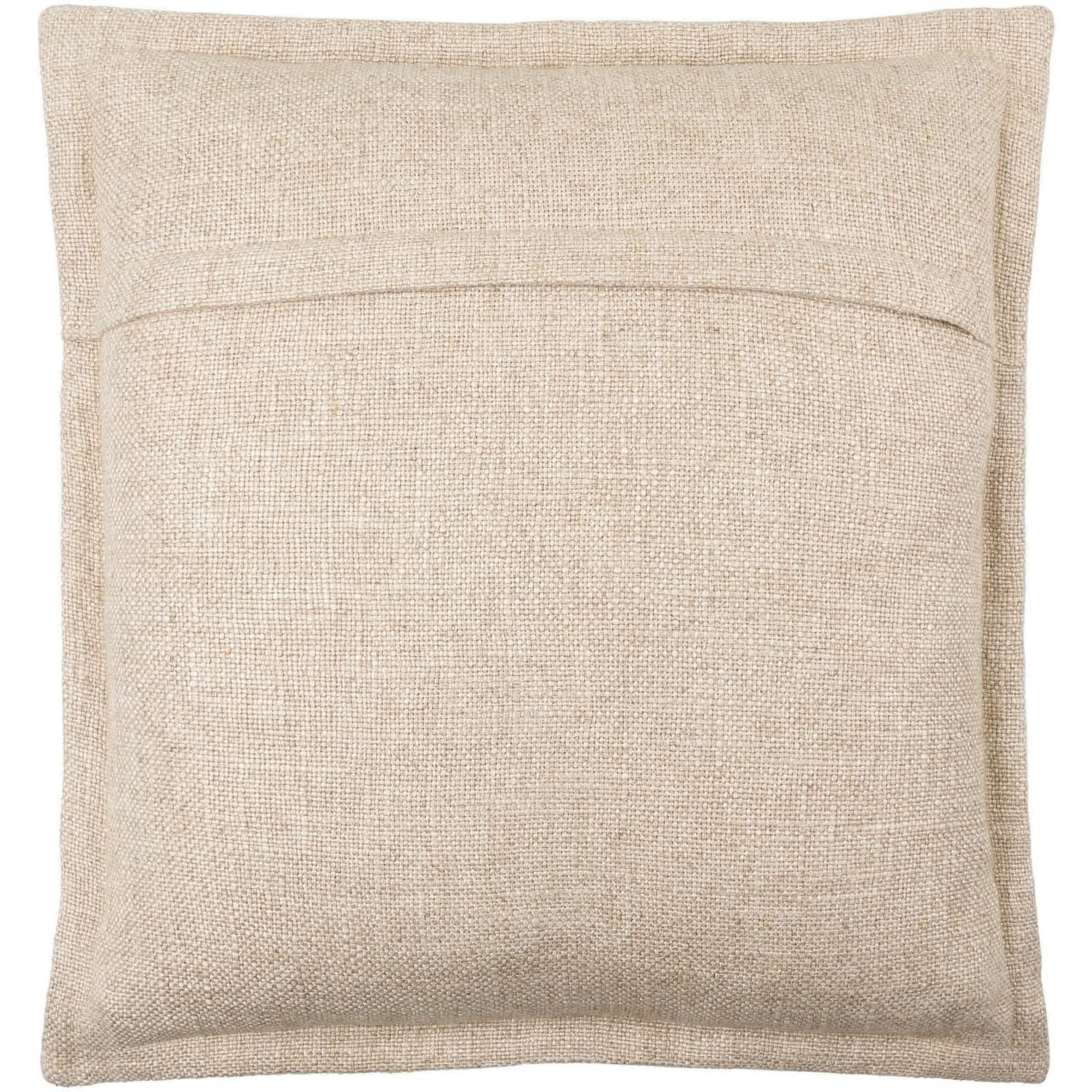 Keiichi Thurman Woven Cushion in Beige - 51 x 51 cm   Nicholas John Interiors