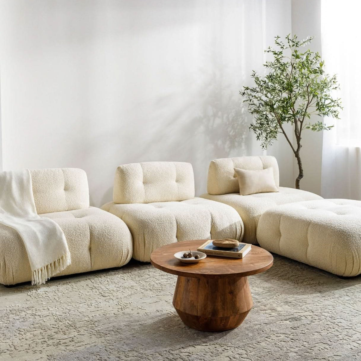 Keiichi Tilda Woven Throw 150 x 130 cm   Nicholas John Interiors