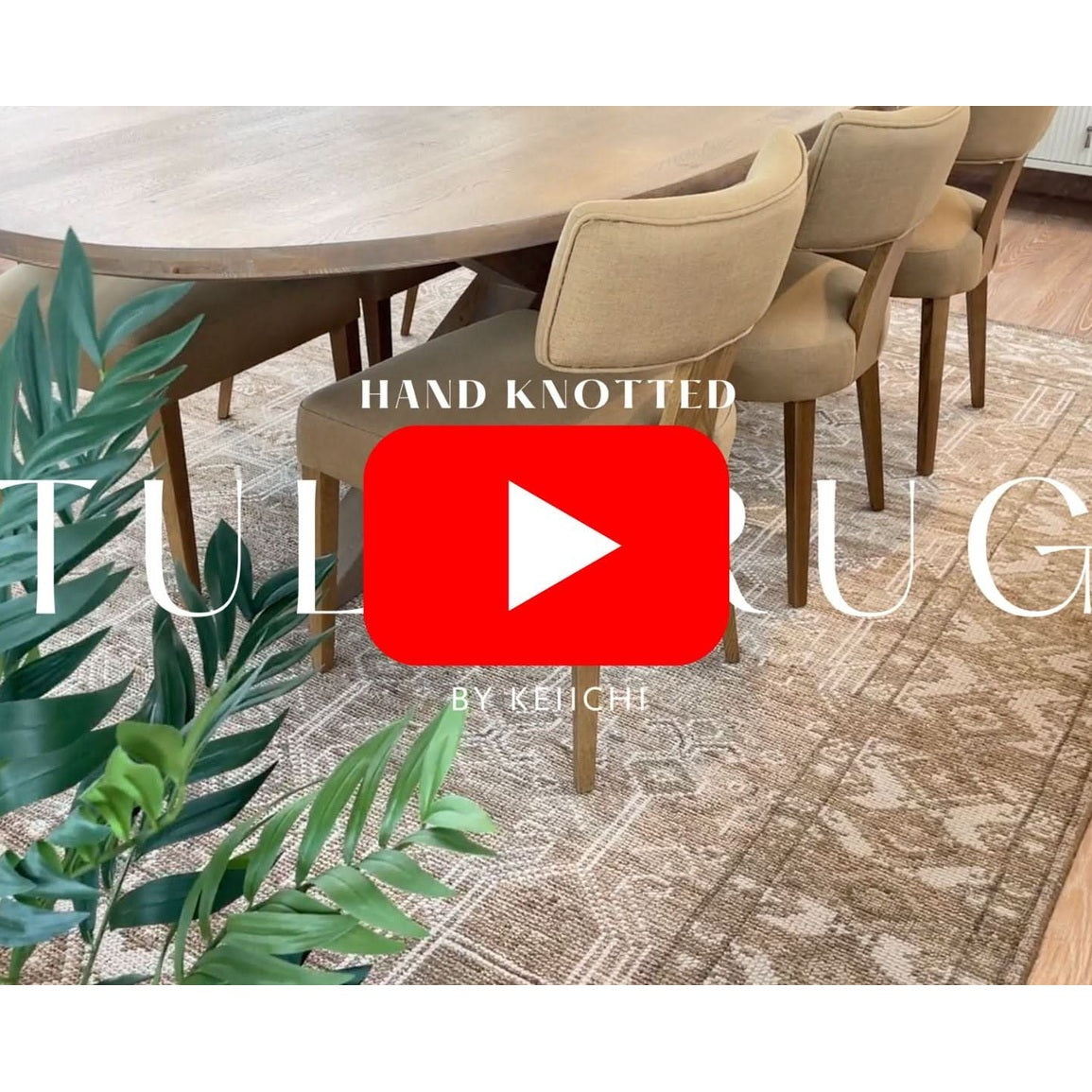 Keiichi Tulu Hand Knotted Rug - 305 x 244 cm   Nicholas John Interiors