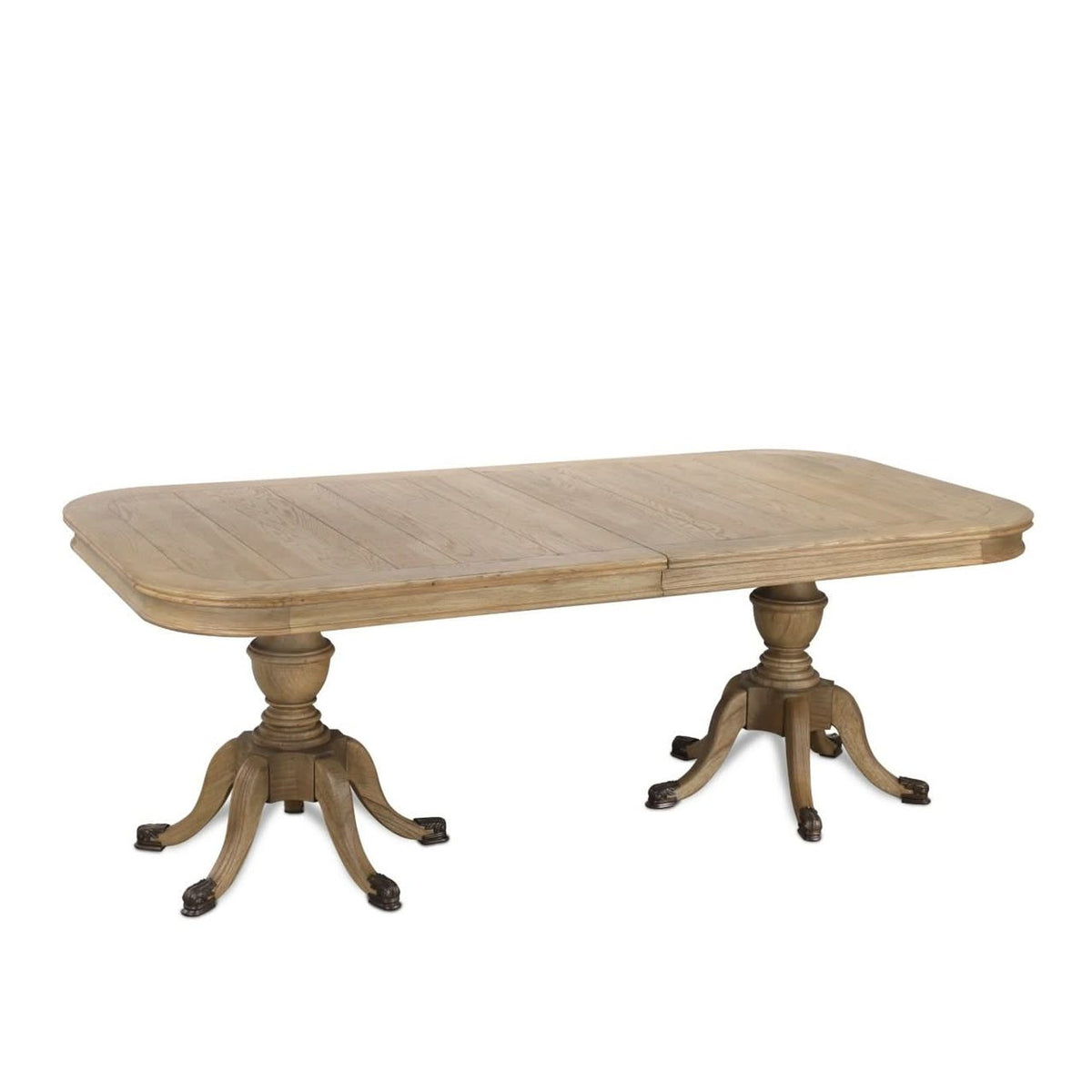 Keiichi Buckingham Extending Solid Oak Dining Table - 210-310cm   Nicholas John Interiors