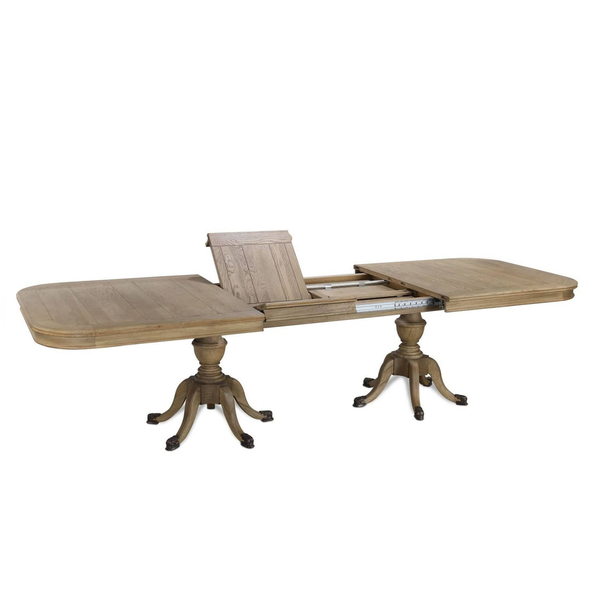 Keiichi Buckingham Extending Solid Oak Dining Table - 210-310cm   Nicholas John Interiors