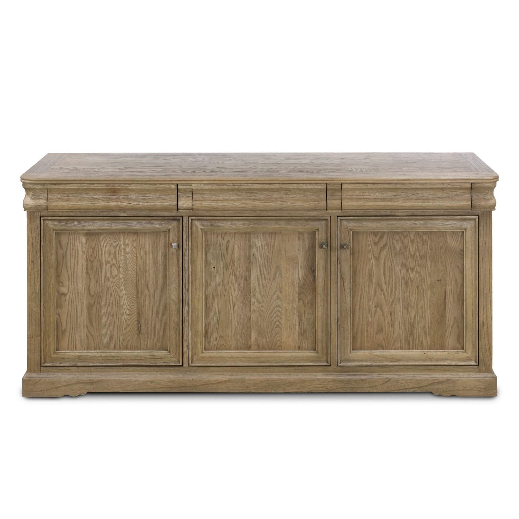 Keiichi Campden Oak Sideboard with 3 Drawers   Nicholas John Interiors