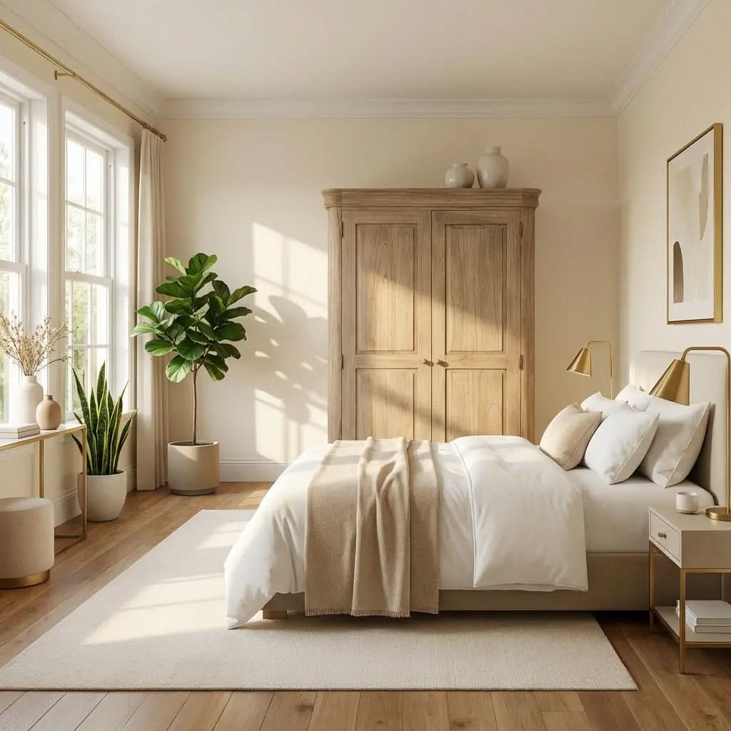 Keiichi Fulbrook Oak Wardrobe   Nicholas John Interiors