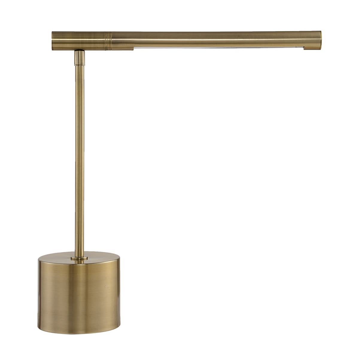 Keiichi Zara Desk Lamp in Brass   Nicholas John Interiors