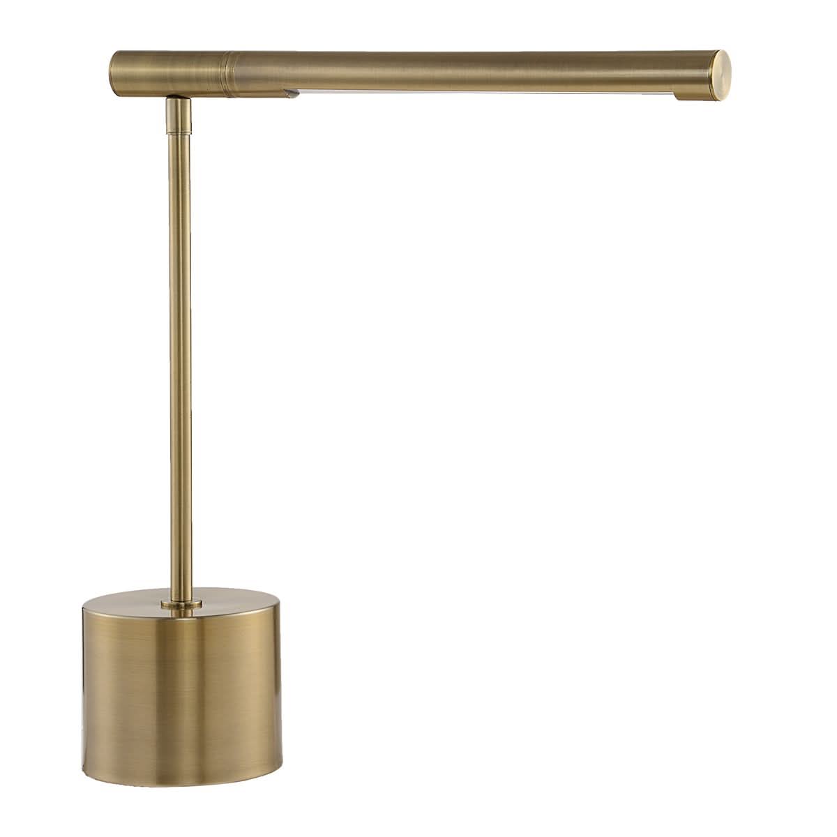 Keiichi Zara Desk Lamp in Brass   Nicholas John Interiors