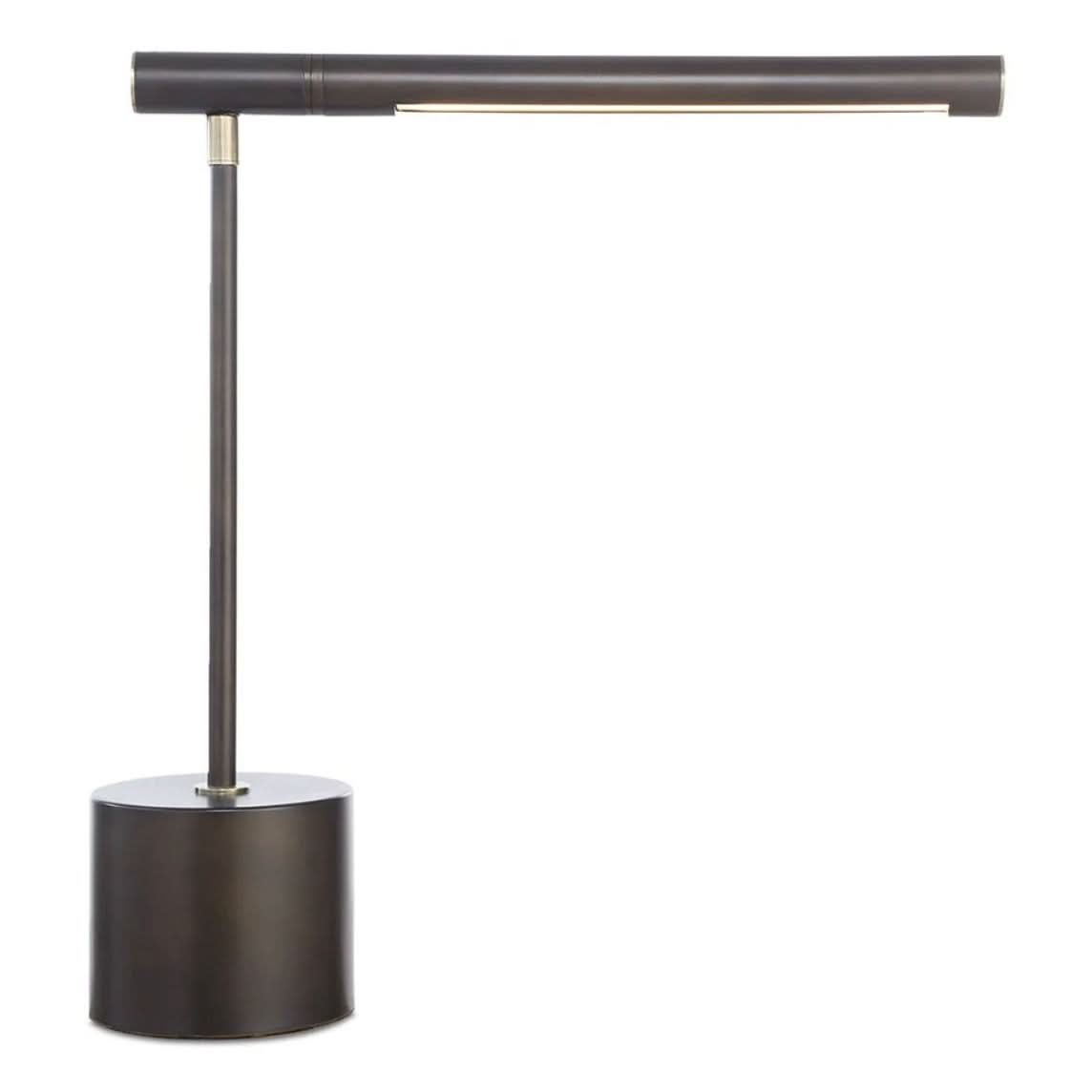 Keiichi Zara Desk Lamp in Bronze   Nicholas John Interiors