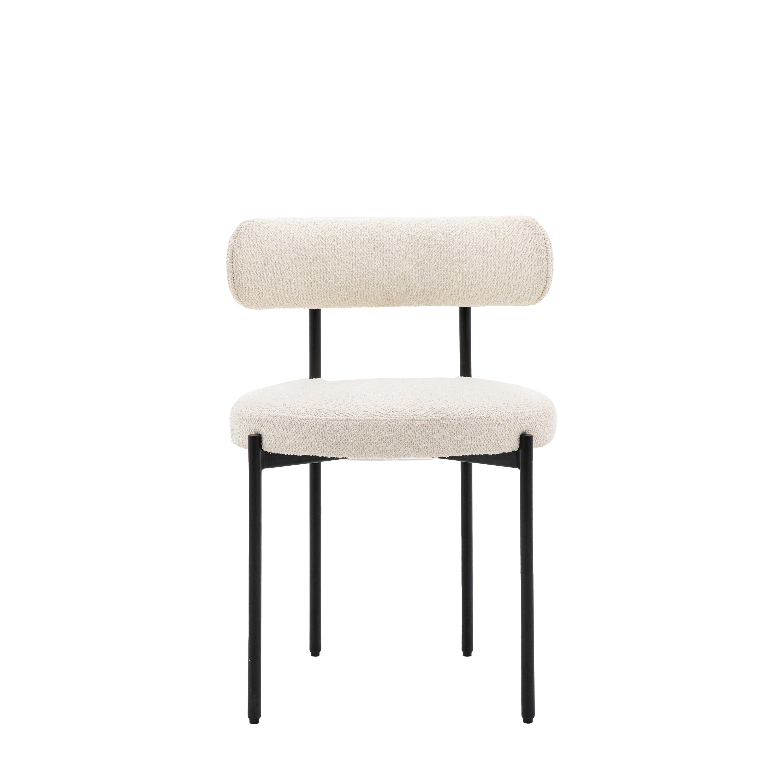 Aveley Dining Chair 2pk in Vanilla - CLEARANCE - BRAND NEW BOXED