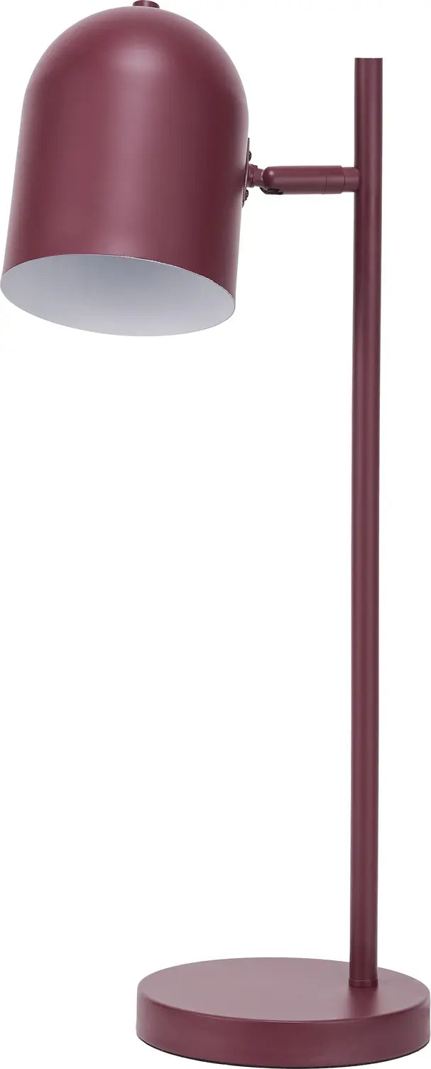 Finn Mulberry Metal Cloche Headed Table Lamp  Nicholas John Interiors