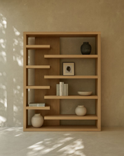 Tommy Franks Fiocchi Book Shelf in Ash Oak   Nicholas John Interiors
