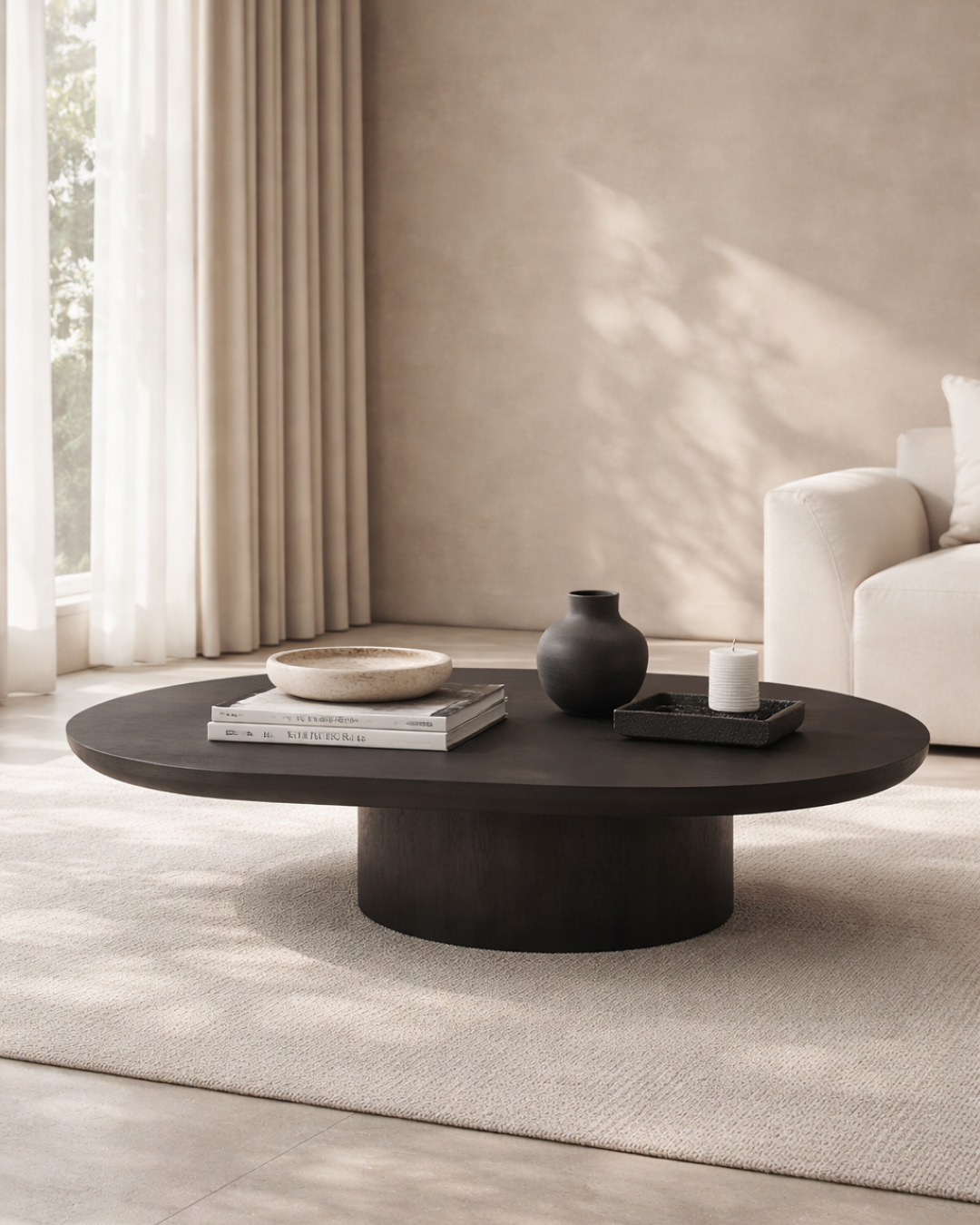 Tommy Franks Flexi Coffee Table - Smoke Oak   Nicholas John Interiors