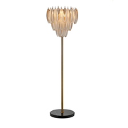 Floor lamp Chloe brass antique   Nicholas John Interiors