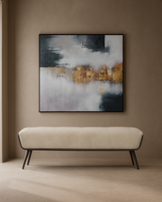 Tommy Franks Gold Storm Oil Painting   Nicholas John Interiors