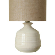 Gracie Cream Ceramic Table Lamp   Nicholas John Interiors