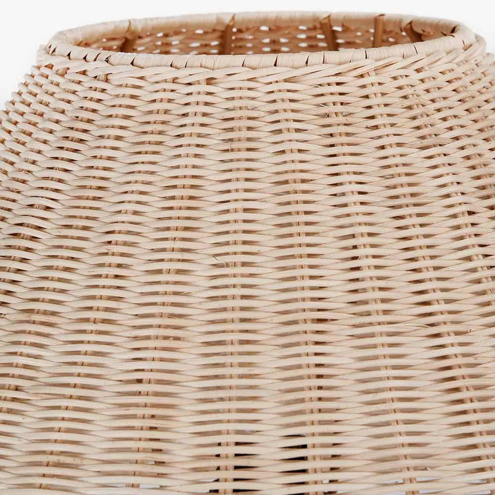 Hali Rattan Base and Shade Floor Lamp  Nicholas John Interiors