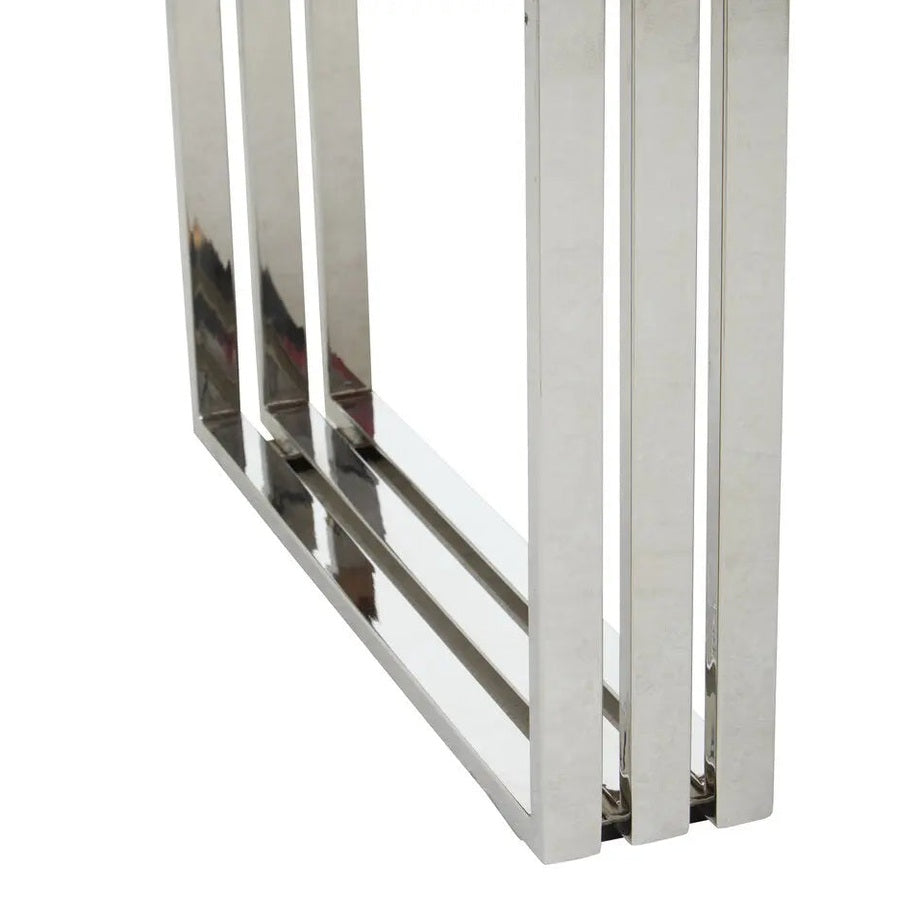 Halstead Natural And Silver Coffee Table   Nicholas John Interiors