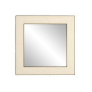Hampton Mirror Small Square Ivory Shagreen