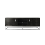 Hampton TV Unit Black Shagreen