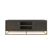 Hampton TV Unit Brown Shagreen