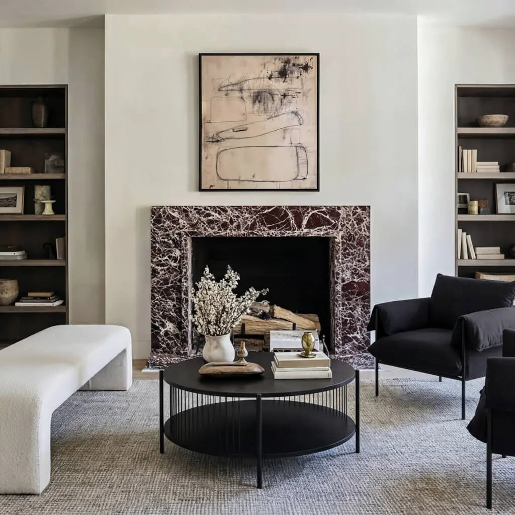 Ashford & Grey Harper Black Coffee Table