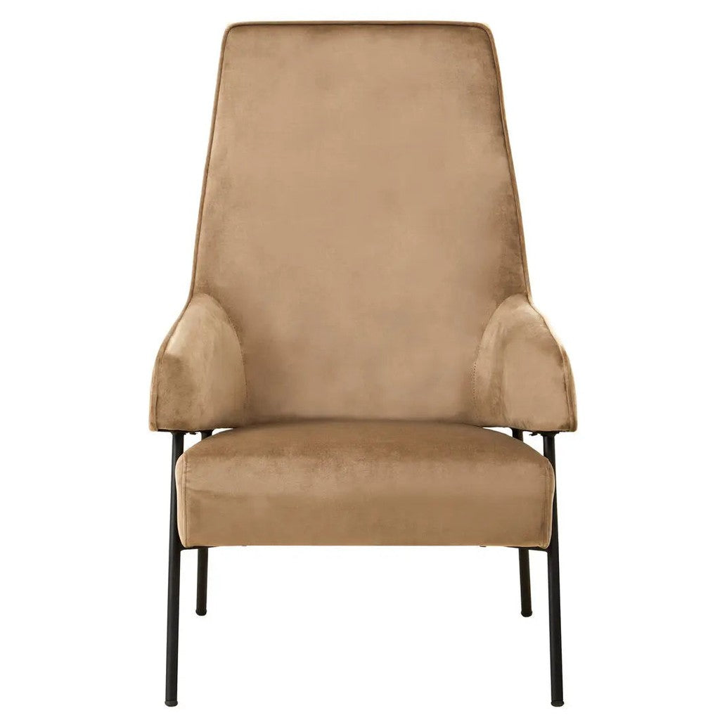 Havina Mink Velvet Chair   Nicholas John Interiors