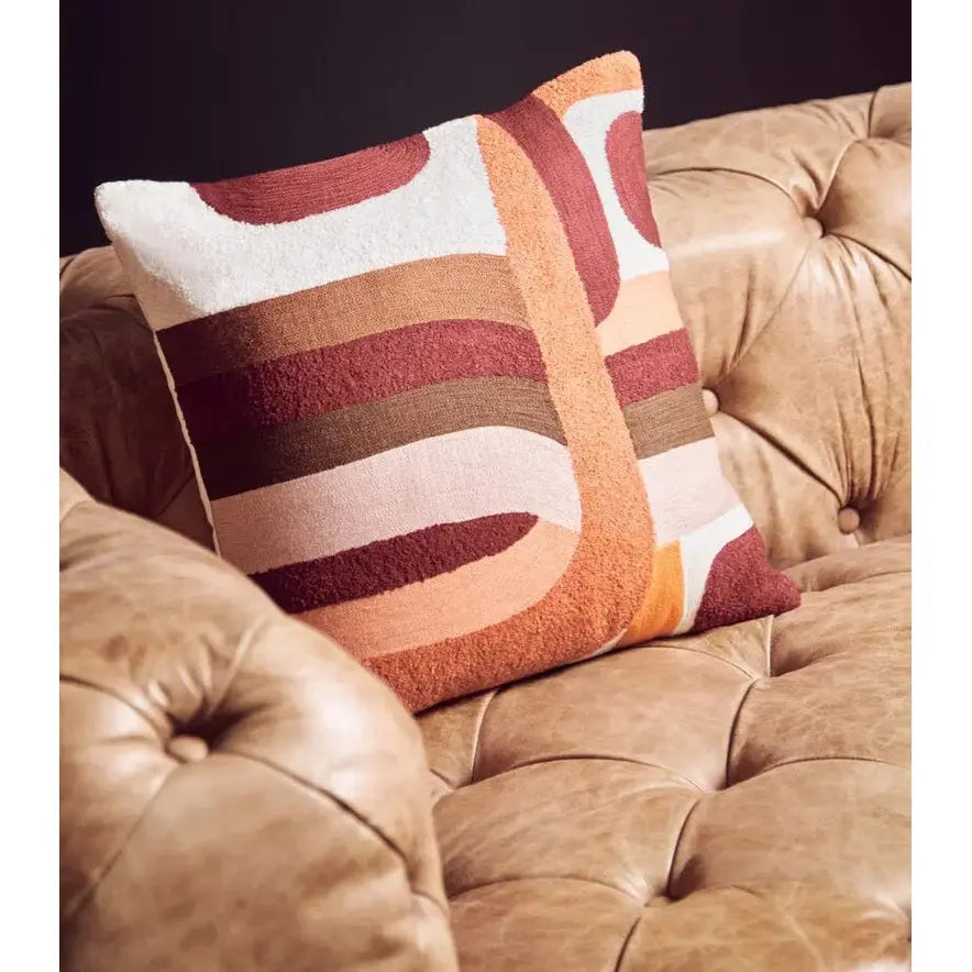 Haxton Three Seat Tufted Leather Sofa   Nicholas John Interiors