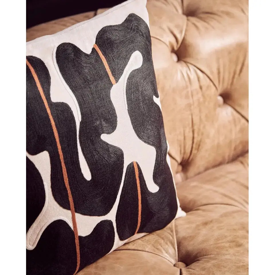 Haxton Three Seat Tufted Leather Sofa   Nicholas John Interiors