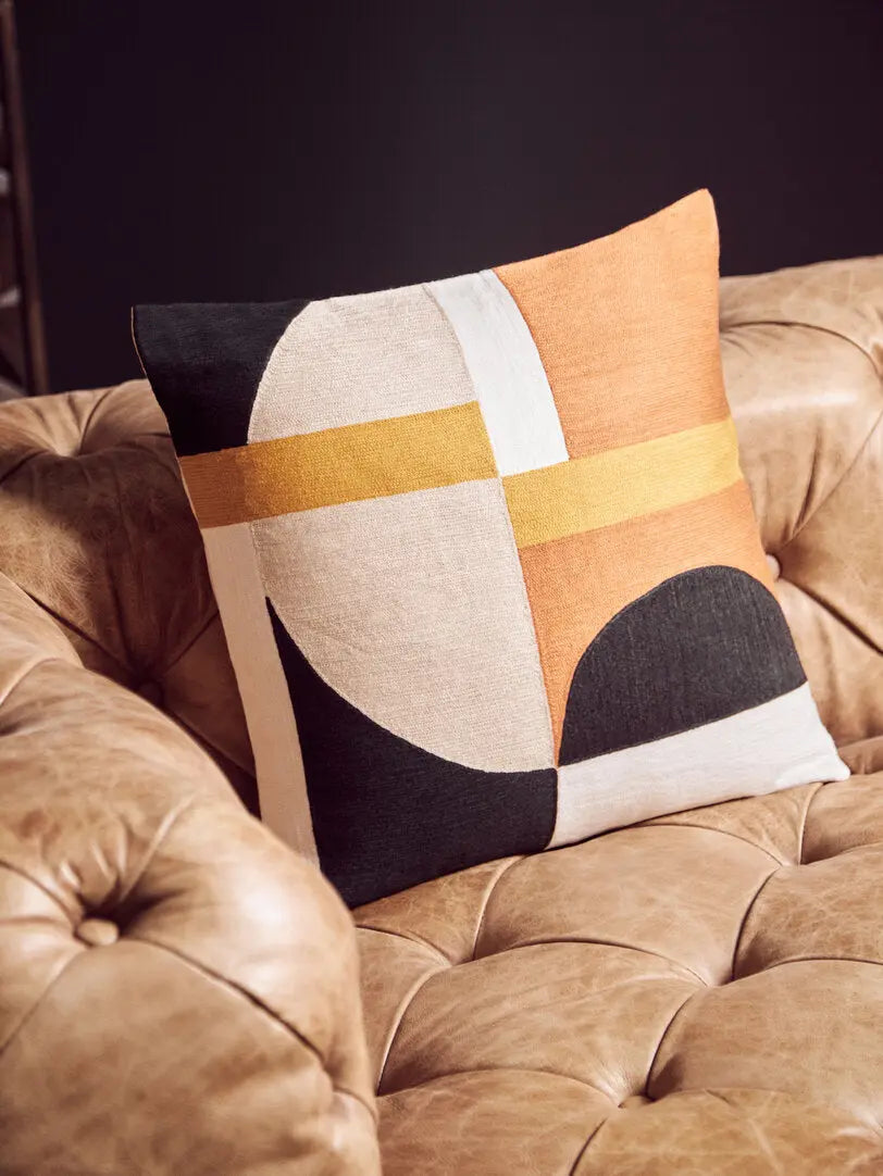 Haxton Three Seat Tufted Leather Sofa   Nicholas John Interiors