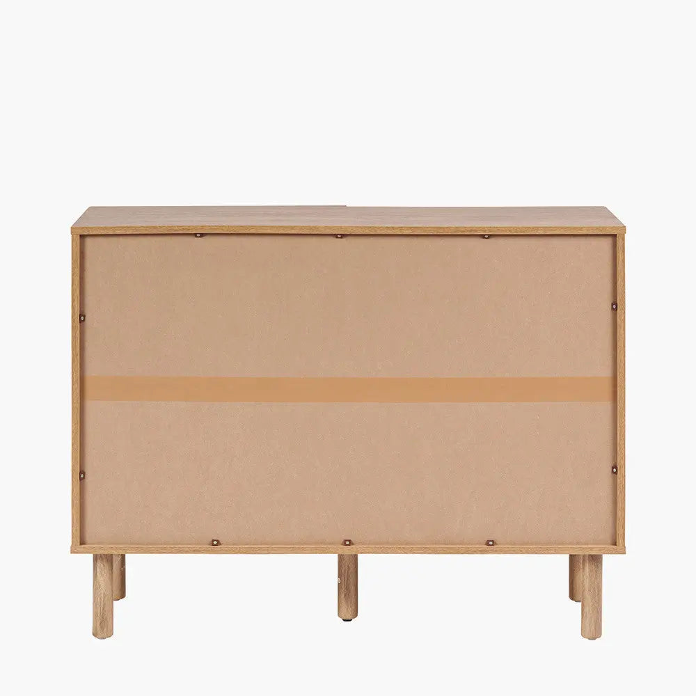 Henrik Natural Rattan 2 Door Cabinet   Nicholas John Interiors