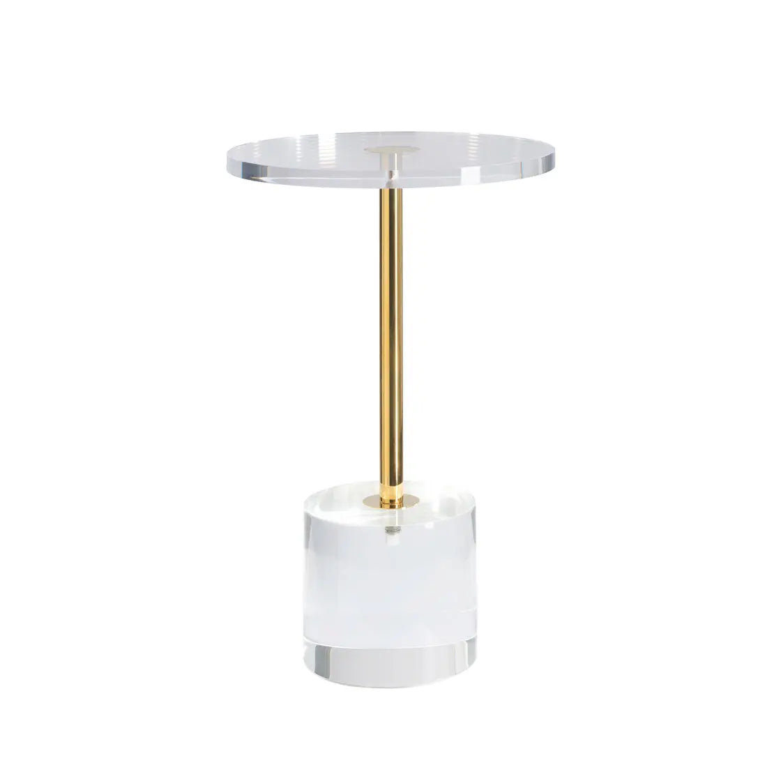 Ashford & Grey Hollywood Clear Side Table