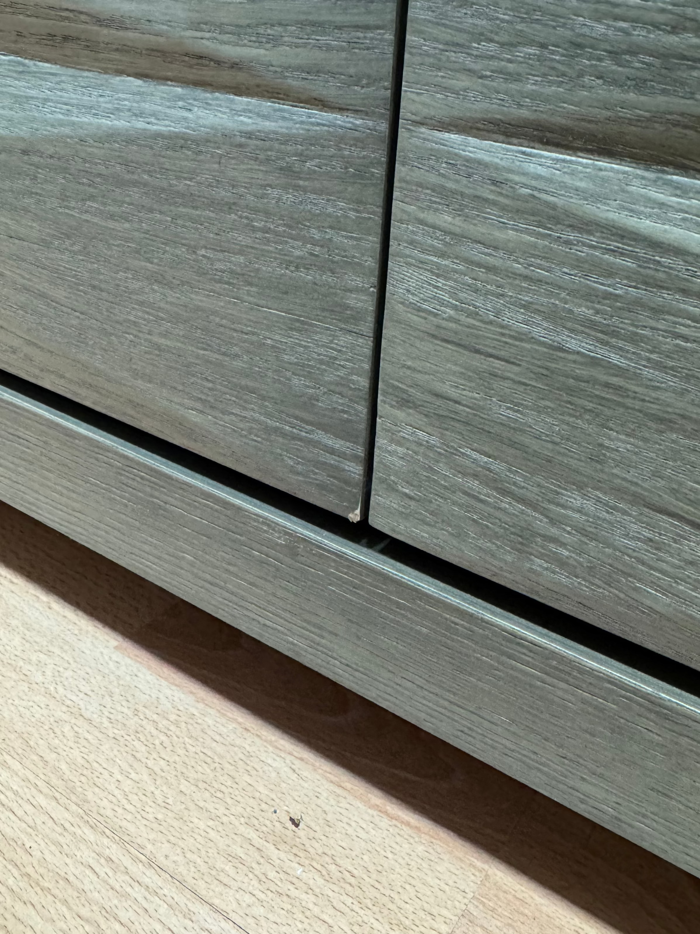 Berkeley Designs Cassis Grey Taupe Oak Media Unit in Grey Taupe Oak - OUTLET