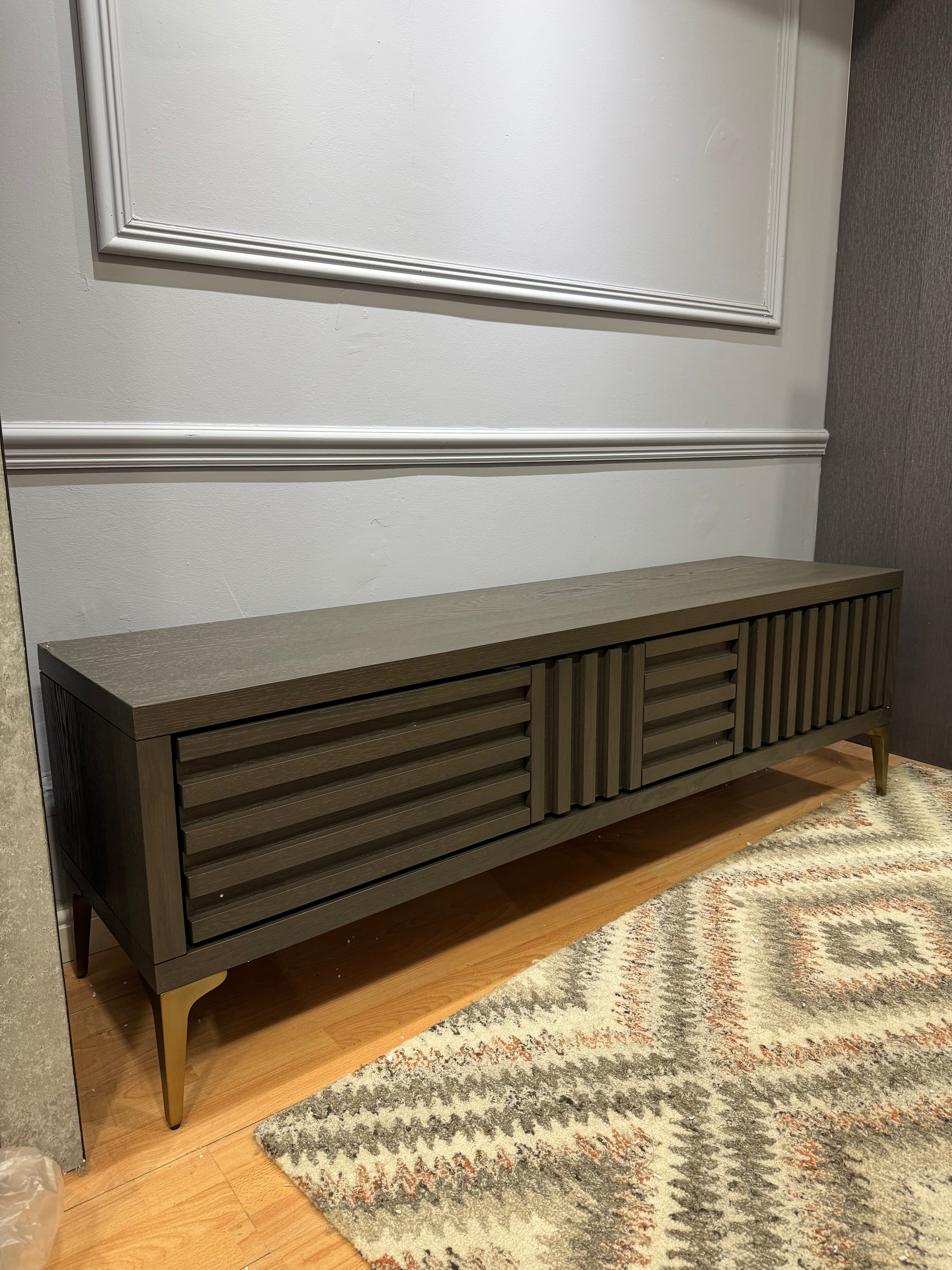 Kyoto Grey Oak Media Unit by Berkeley Designs - OUTLET
