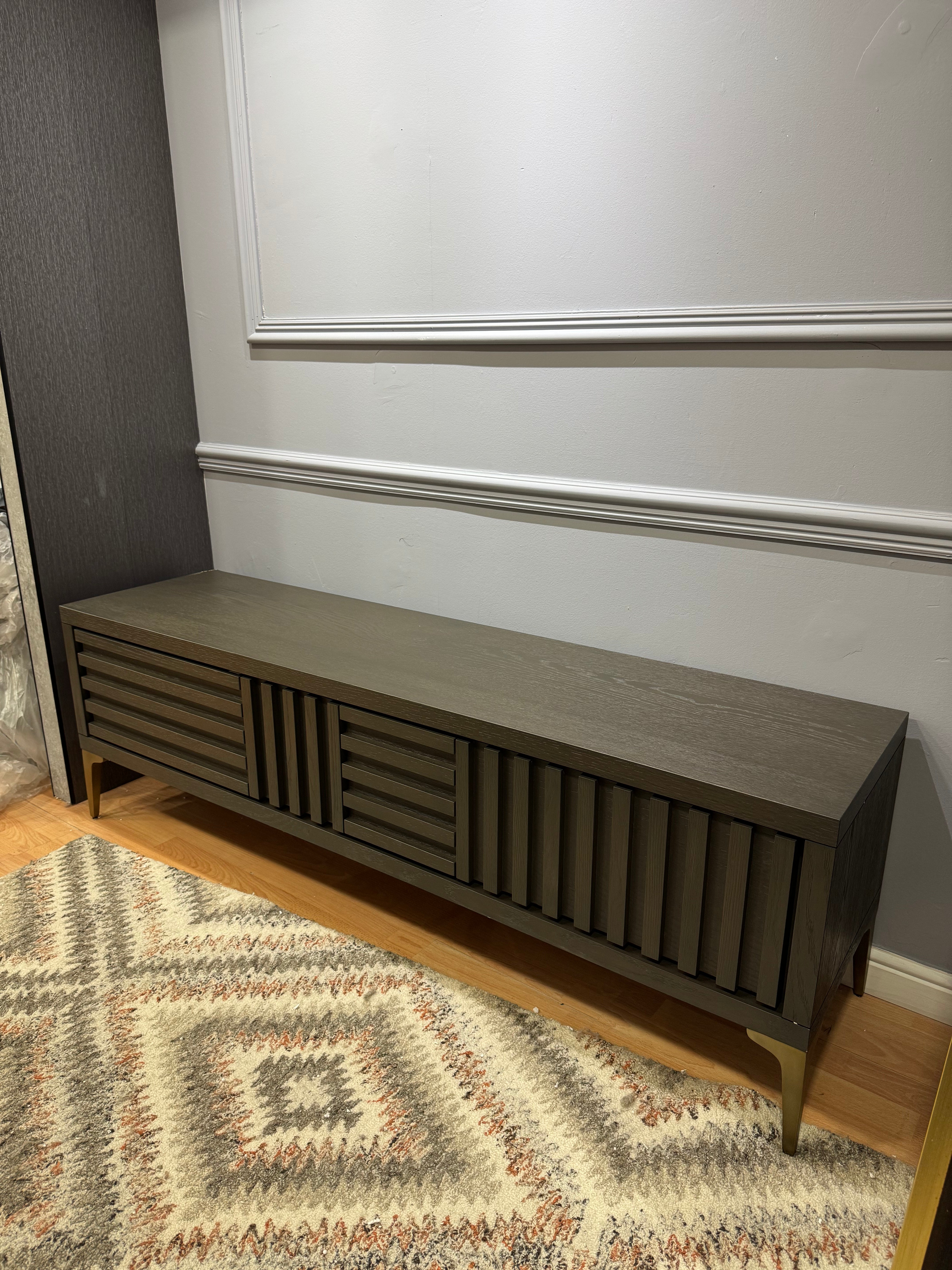Kyoto Grey Oak Media Unit by Berkeley Designs - OUTLET