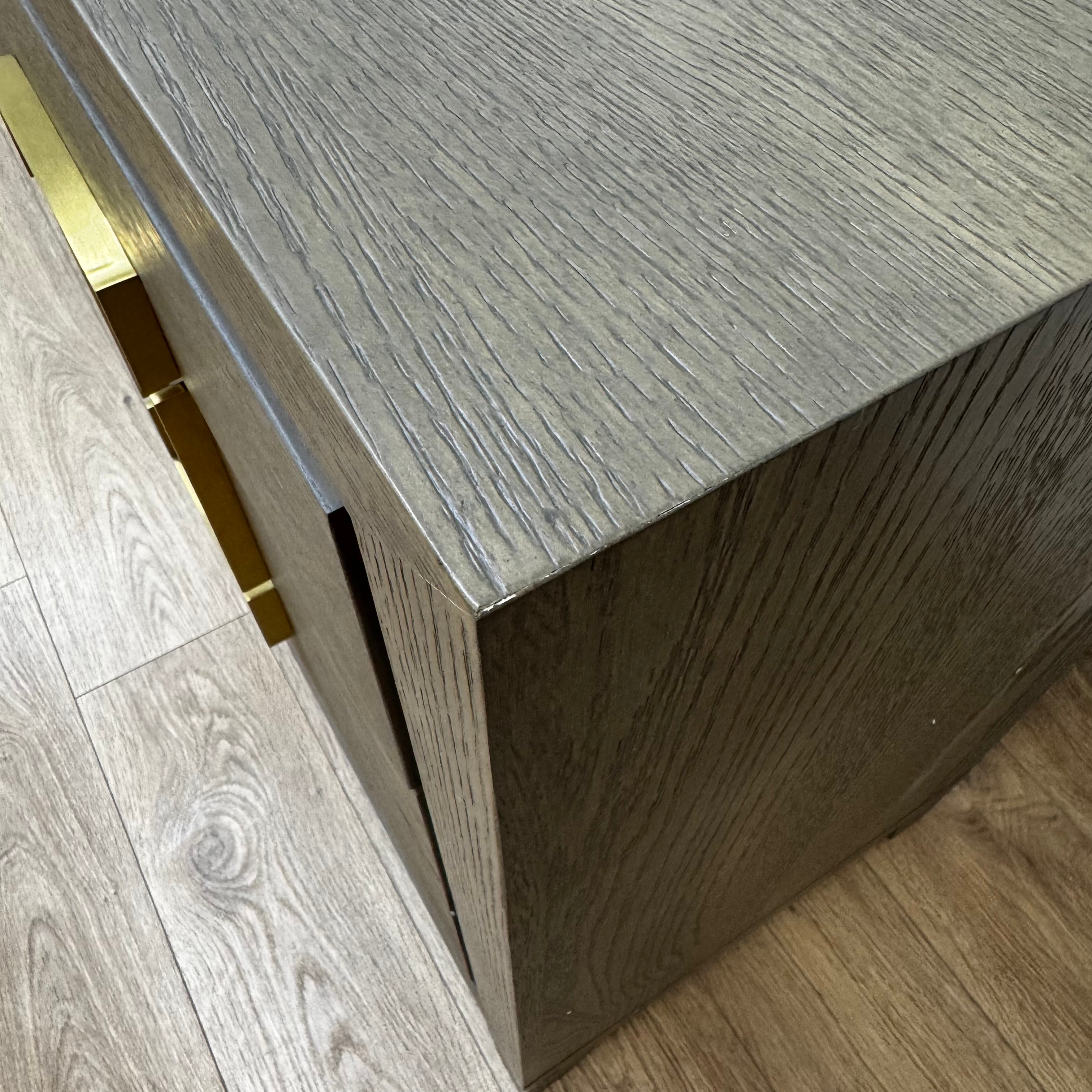 Berkeley Designs Lucca 6 Drawer Chest in Grey/Taupe - OUTLET