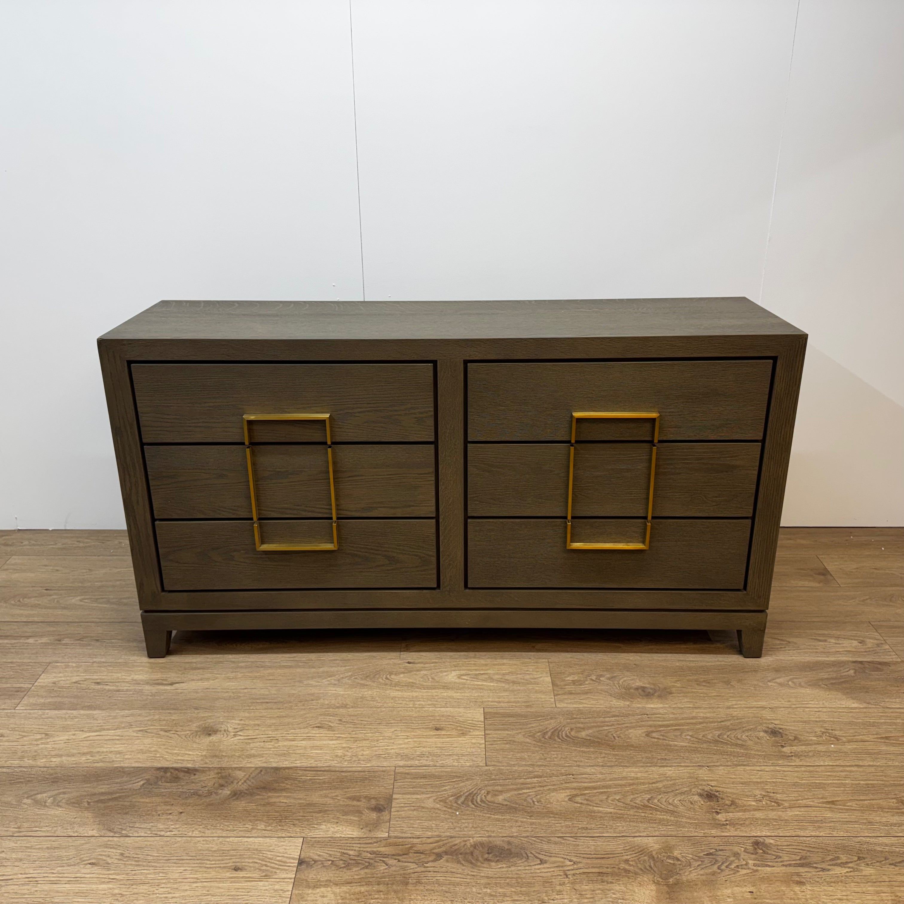 Berkeley Designs Lucca 6 Drawer Chest in Grey/Taupe - OUTLET
